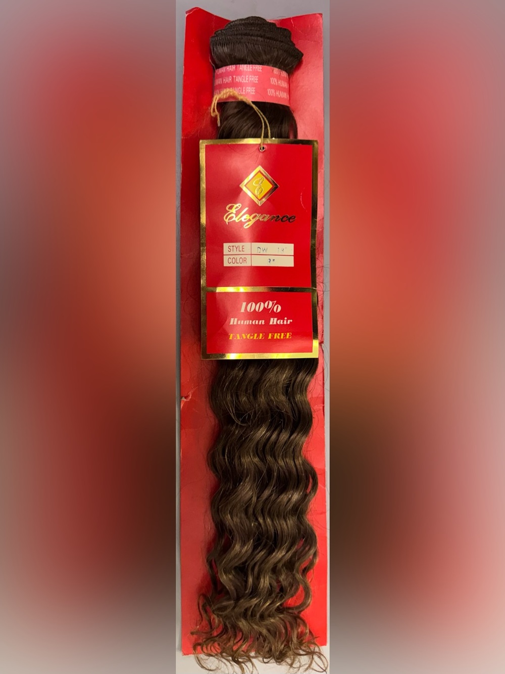 Elegance. 100% human hair. Deep wave.